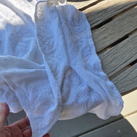 Chico's Sz S/M Embroidered Poncho Style Hi/Lo Boho Blouse - Picture 11 of 11